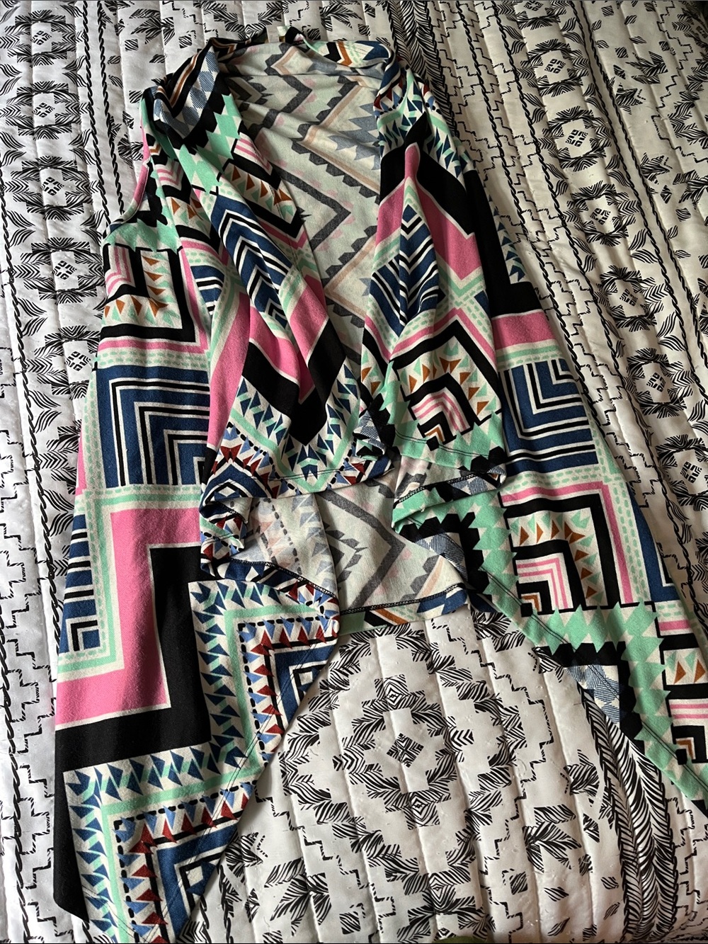 Wrangler Aztec Pattern Vest